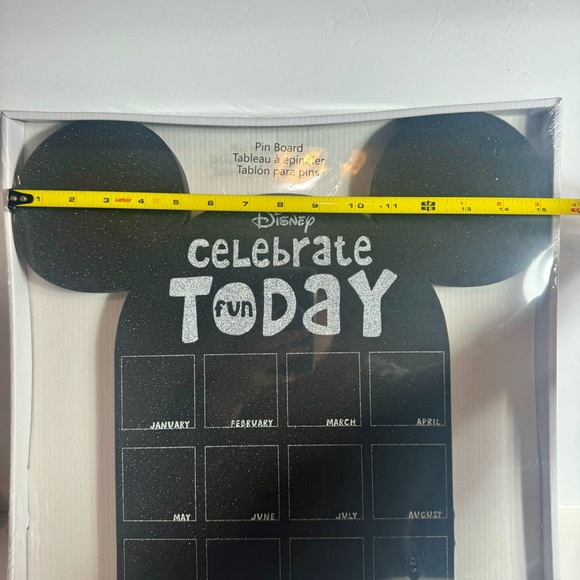 NWT. Disney Pin Display Board - Mickey Ear Celebrate Today. Disney pin trading - Picture 8 of 10